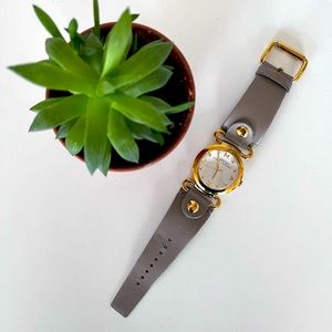 Marc by Marc Jacobs | Molly Watch with Leather Band